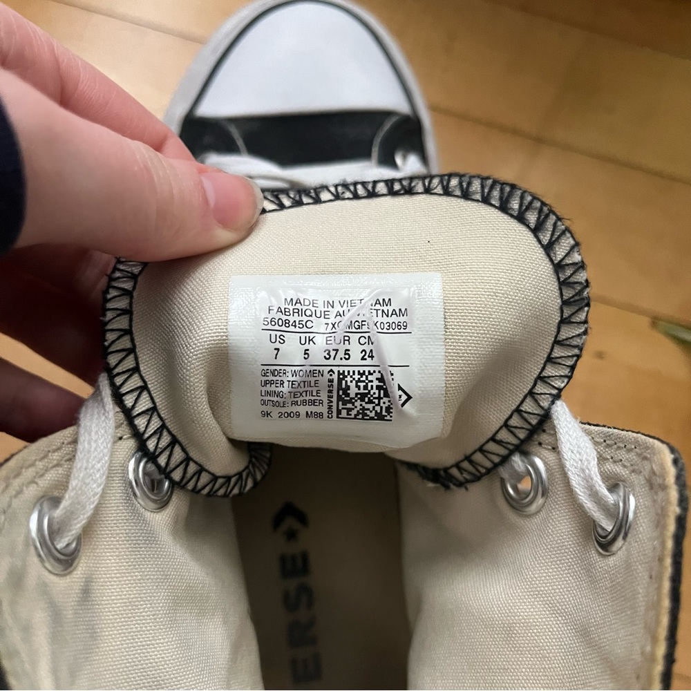 Black Platform Converse - image 6